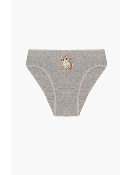 Minerva Kids' Brief Grey