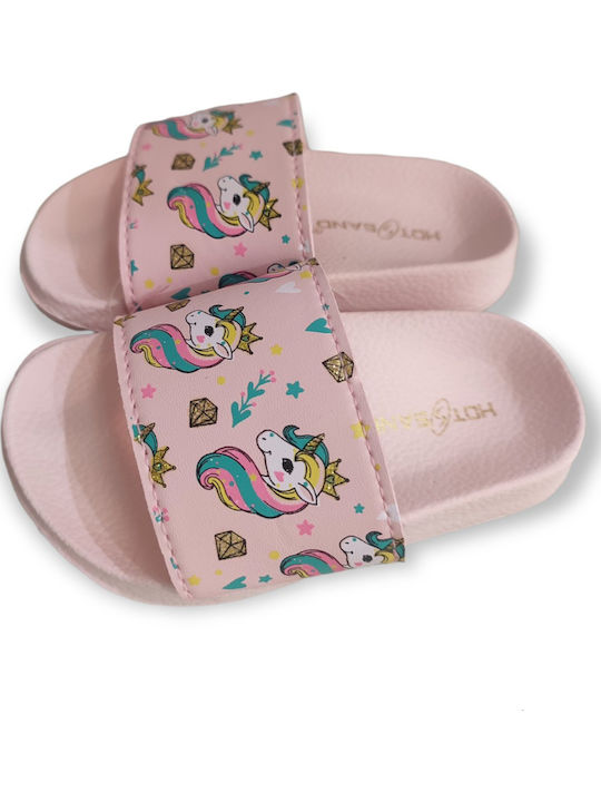 Kinder Flip Flops Rosa Unicorn