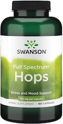 Swanson Full Spectrum Hops 620mg 180 κάψουλες