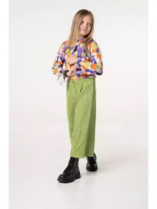 Genius Kids Corduroy Trousers Green