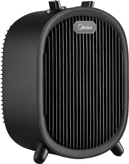 Midea Fan Heater Room Floor Black 2000W