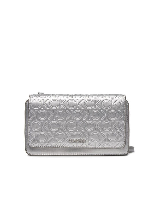 Calvin Klein Women's Bag Shoulder Silver