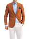 Men's Suit Jacket Slim Fit Tan