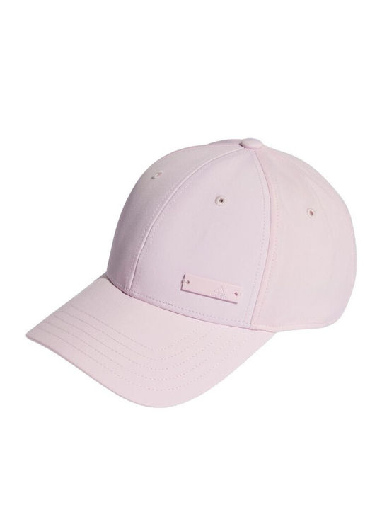adidas Metal Badge Lightweight Baseball Cap Γυναικείο Jockey Ροζ IR7892