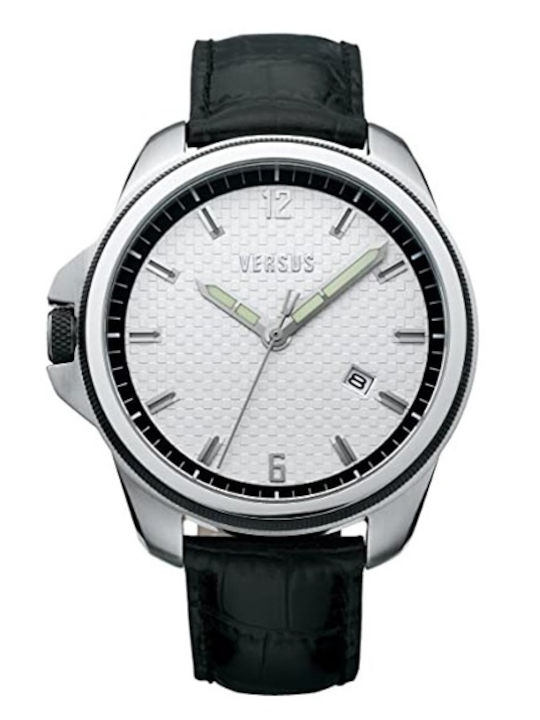 Versace Women's Watch with Black / Black Leathe...