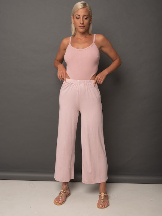 E-shopping Avenue Damen Bluse mit Trägern Pink