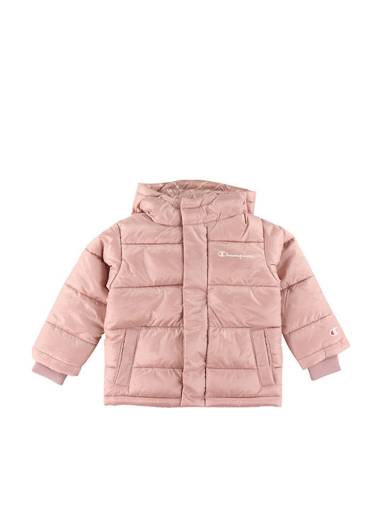 Champion Kinder Gesteppt Kinderjacken Rosa