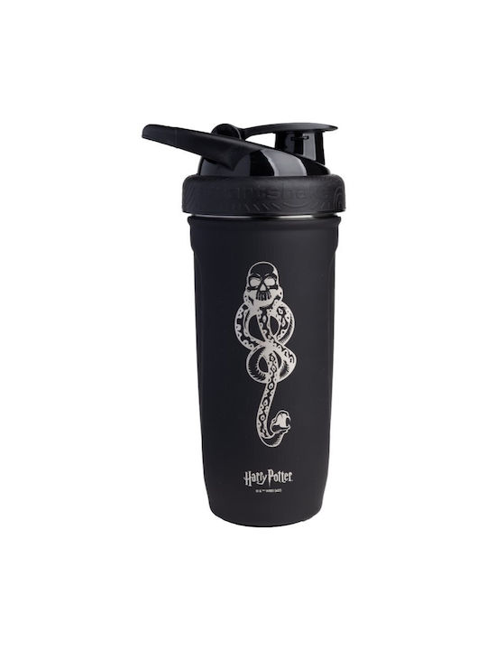 SmartShake Smart Reforce Shaker Proteine 900ml Stainless Steel Black