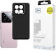 3MK 14 Back Cover Σιλικόνης Μαύρο (Xiaomi 14)