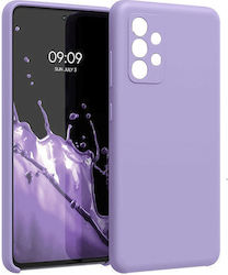 Samsung Soft Silicone Back Cover Purple (Galaxy A13 4G)