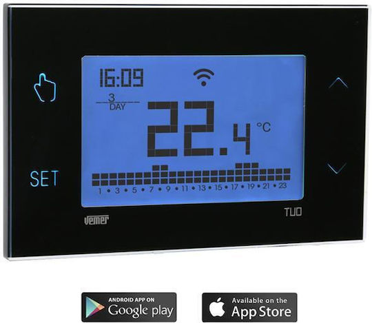 Vemer 230v Tuo Цифров Термостат за Помещение