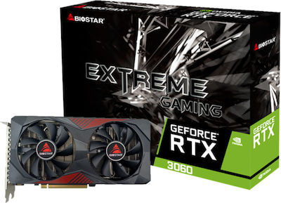 Biostar GeForce RTX 3060 12GB GDDR6 Κάρτα Γραφικών