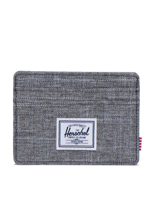 Herschel Charlie Men's Wallet Cards with RFID Gray