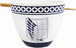 Just Funky Serving Bowl Round Ceramic