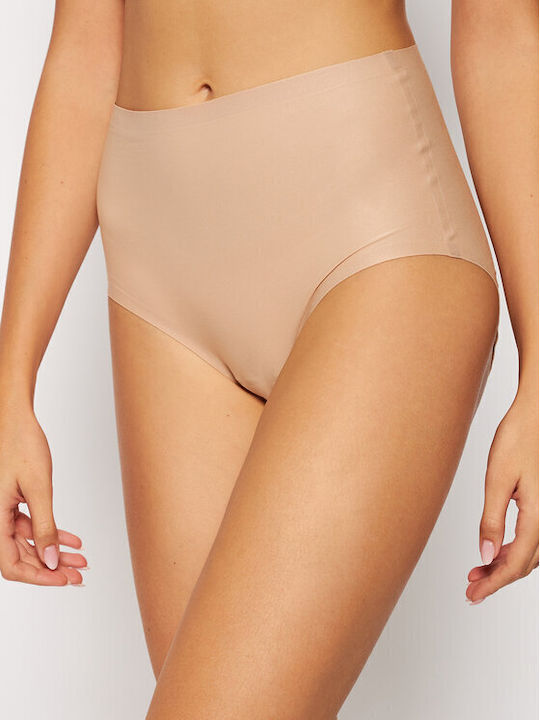 Chantelle Висока талия Дамско Слип Beige
