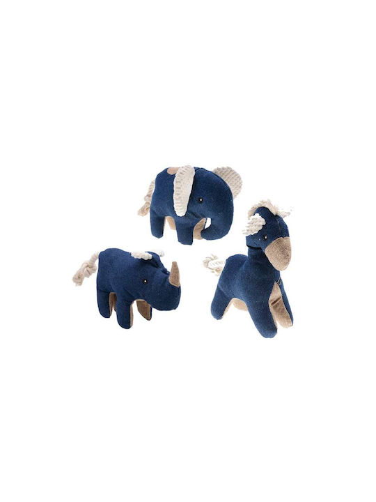 Pet Interest Fabric Toy for Dogs with Sound Blue