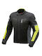 T.ur Etna Herren Motorradjacke 4 Jahreszeiten Anthracite/Yellow