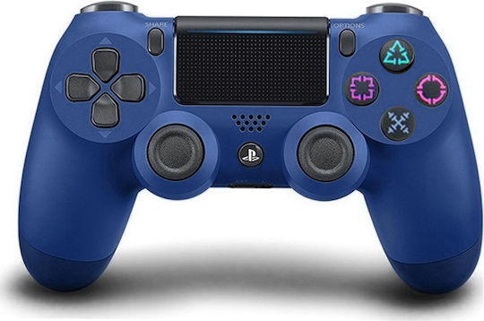 Double-motor Vibration 4 Wireless Gamepad for PS4 Blue | Skroutz.mt