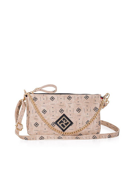 Pierro Accessories Damen Tasche Crossbody Beige