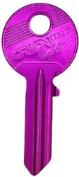 Orion Door Key Simple Purple 1pcs