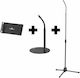 Durable Twist Tablet Stand Floor Black