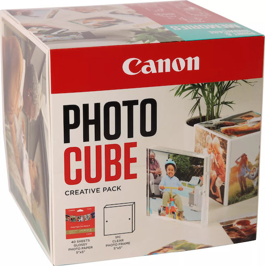 Canon Pp-201 Photo Paper 13x13 for Printers Inkjet 40 Sheets