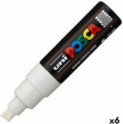 Posca Pc-8k Marker Alb 1buc