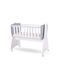 Lorelli Cradle First Dreams with Wheels White/Stone Grey