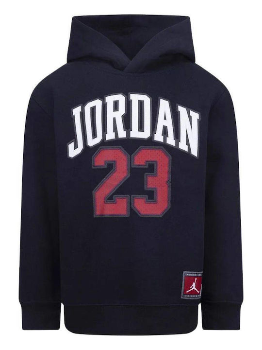 Jordan Fleece Kids Sweatshirt with Hood and Poc...