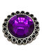Decorative Purple Shoe Charm
