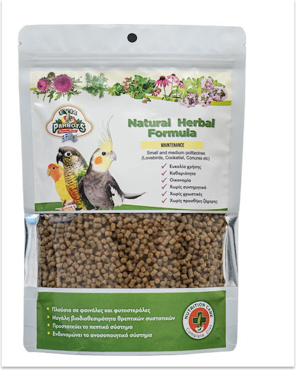 Natural Food Pellet for Budgerigars 500gr