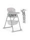 Hauck Sit N Fold Foldable Baby Highchair with Adjustable Height Beige