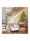 Gialpis Set Weihnachtsservietten L33xB33cm. 20Stück
