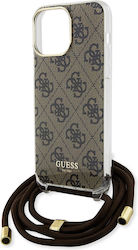 Guess Задна корица Кафяв (iPhone 15 Pro) Guess Задна корица Кафяв (iPhone 15 Pro)