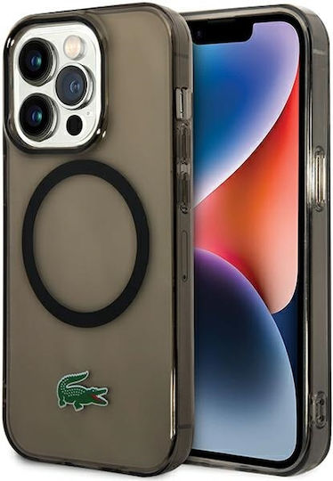 Lacoste Back Cover Πλαστικό Μαύρο (iPhone 15 Pro Max)