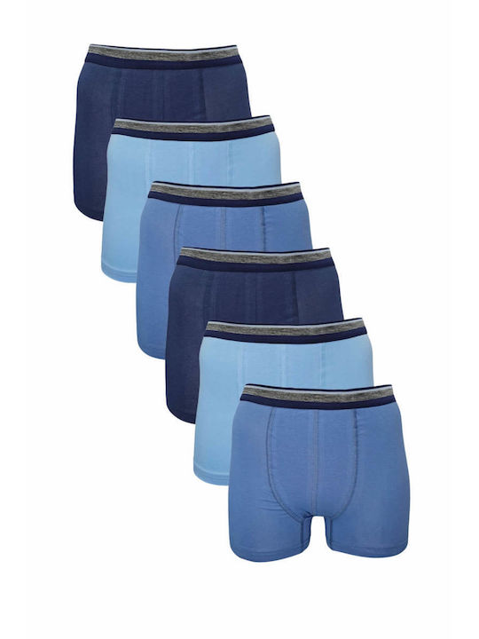 Onurel Set of Kids' Boxers Multicolored 6pcs