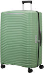 Samsonite Upscape Spinner Μεγάλη Βαλίτσα Ταξιδιού Stone Green με 4 Ρόδες