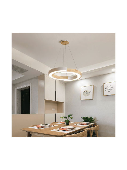 V-TAC Designer Κρεμαστό Φωτιστικό Λευκό LED με ...
