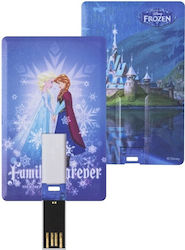 Tribe Iconic Frozen Family Forever 8GB USB 2.0 Stick Μπλε