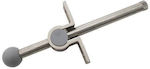 Metalor Door Hook 100mm Silver