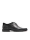 Leder Herren Freizeitschuhe Schwarz