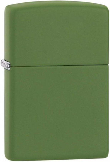 Zippo Ангажимент Пламък Ветроустойчив в Зелен цвят