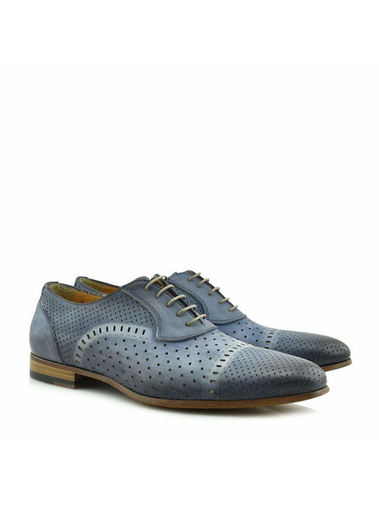 Perlamoda Men's Casual Shoes Blue