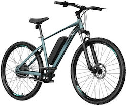 Cecotec 27.5" Μπλε Ηλεκτρικό Ποδήλατο Mountain με 21 Ταχύτητες και Δισκόφρενα