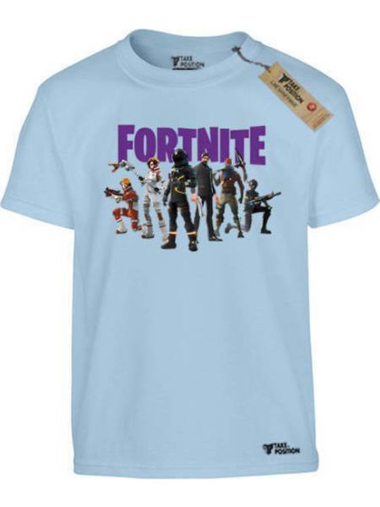 Kinder-T-Shirt Hellblau