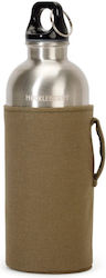Kikkerland Flasche Auslaufsicher Silber Kikkerland Flasche Auslaufsicher Silber