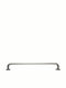 Import Hellas Bathroom Grab Bar Silver