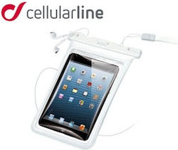 Cellular Line Αδιάβροχη Λευκή