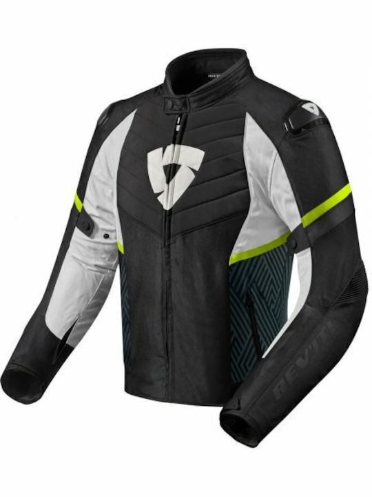 Rev'IT Arc H20 Herren Motorradjacke 4 Jahreszeiten Gelb