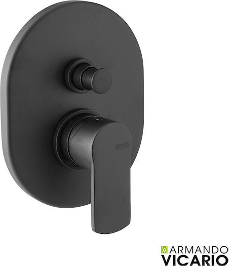 Armando Vicario Glam Built-in Mixer & Diverter Set for Shower 2 Exits